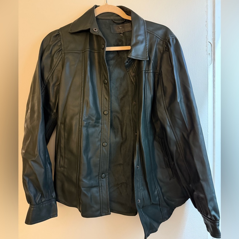 Blank NYC Black Leather Jacket